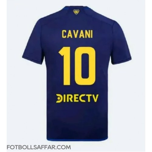 Boca Juniors Edinson Cavani #10 Tredjeställ 2024-25 Kortärmad